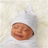 Baby Girl Top Knot Hat
