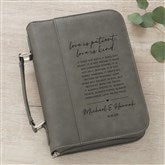 Charcoal Bible Cover