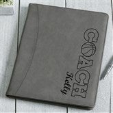 Charcoal Padfolio