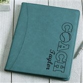 Teal Padfolio