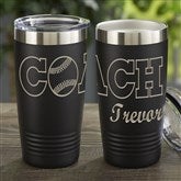 20 oz. Black Tumbler