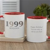 11 oz. Red Mug