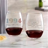 21oz. Stemless Wine Glass