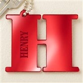 Red Acrylic Keychain