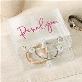 Acrylic jewelry box