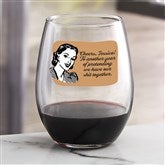 21oz. Stemless Wine Glass