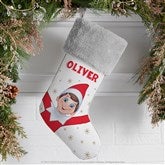 Grey Fur Stocking