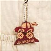 Red Stain Backpack Tag