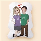 Boy/Girl Character Pillow