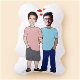 Boy/Boy Character Pillow