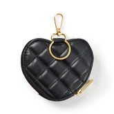 Black Heart Coin Purse