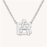 Silver Initial Necklace