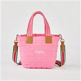 Quilted Mini Tote - Pink