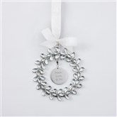 Jeweled Wreath Ornament