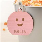 Pink Stain Wood Tag