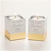 2pc Candle Holder Set