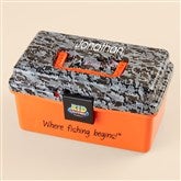 Orange Kids Tackle Box