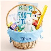 Blue Easter Basket Gift Bundle