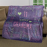 Personalized Blankets For Grandma - Reasons Why For Her - 16864