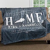 Personalized Couples Blanket - State Of Love - 16881