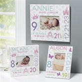 Personalized Baby Picture Frame - Sweet Baby Girl - 17088