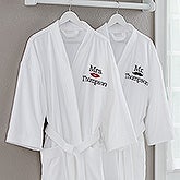 Embroidered Couple Robe - Better Together - 17392