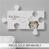 Personalized Romantic Photo Wall Puzzle - Two Names - 17742