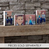 Personalized Photo Rectangle Shelf Blocks - 17854