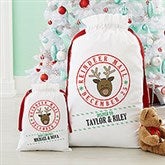 Personalized Santa Sack - Reindeer Mail - 17935