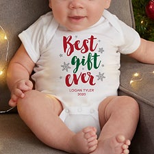 best gift ever baby christmas outfit