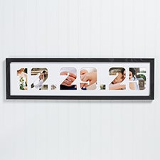 Wedding Date Photo Collage Picture Frame - 19417