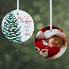 Personalized Grandparents First Christmas Ornaments - 19481