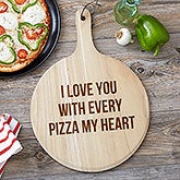 Personalized Pizza Peel 3 Piece Gift Set - 19528