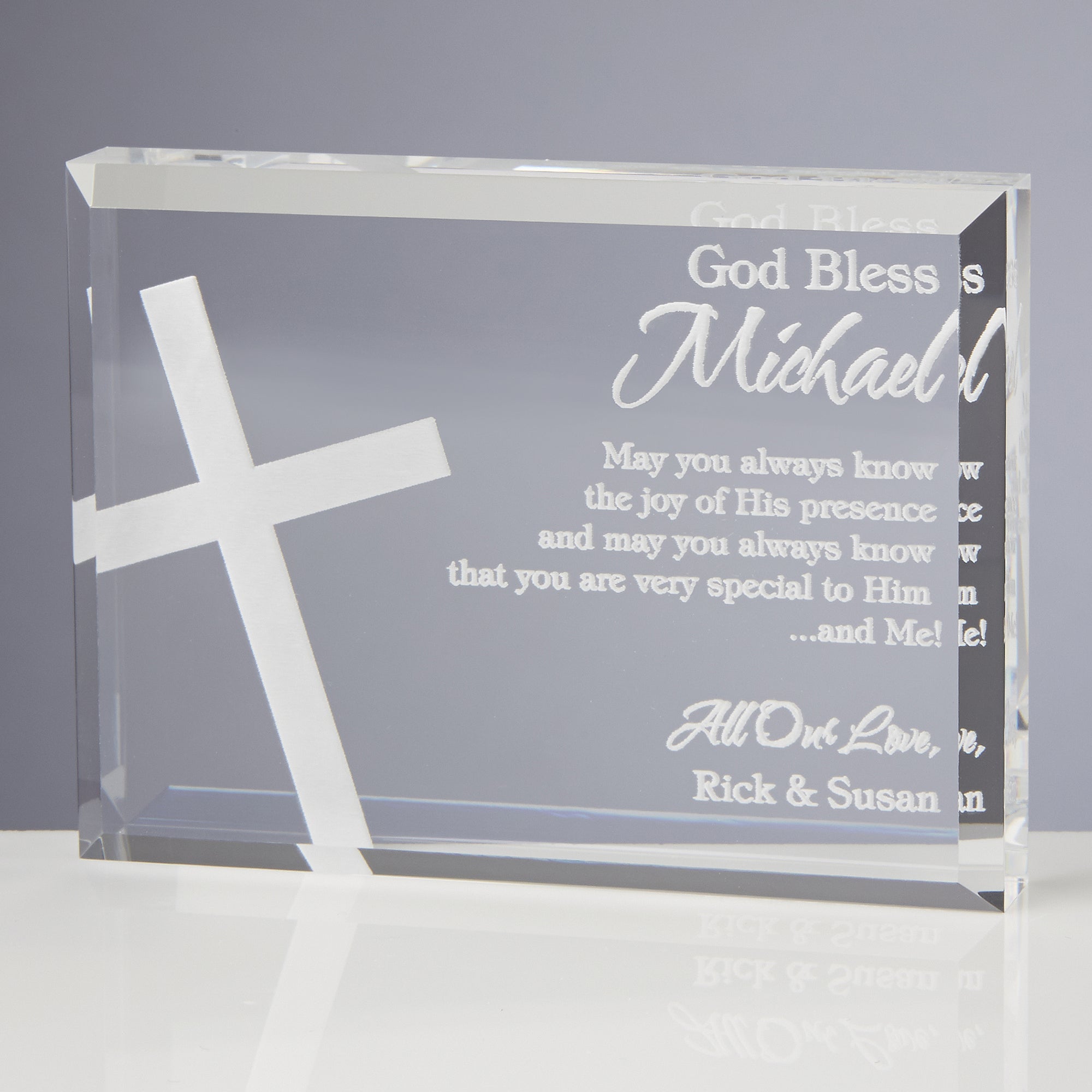 10680 - Special Godchild Personalized Keepsake