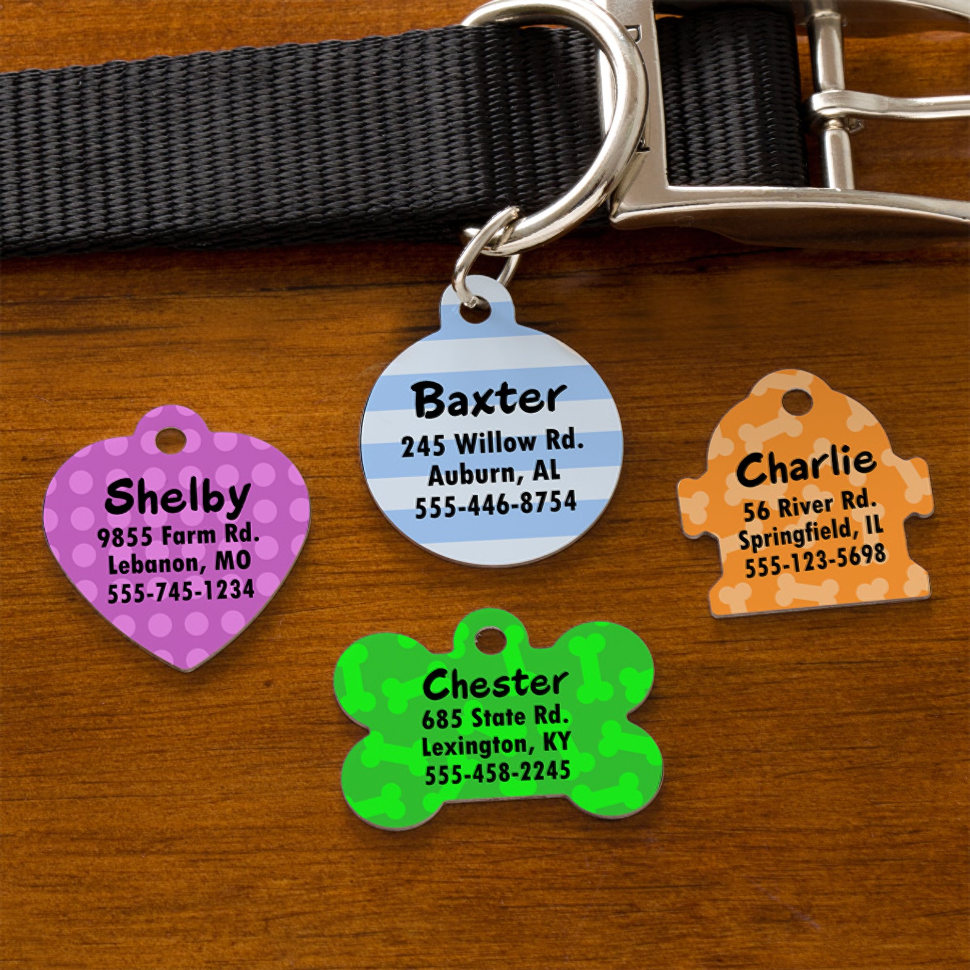 11050 - Pick Your Design Personalized Pet ID Tags