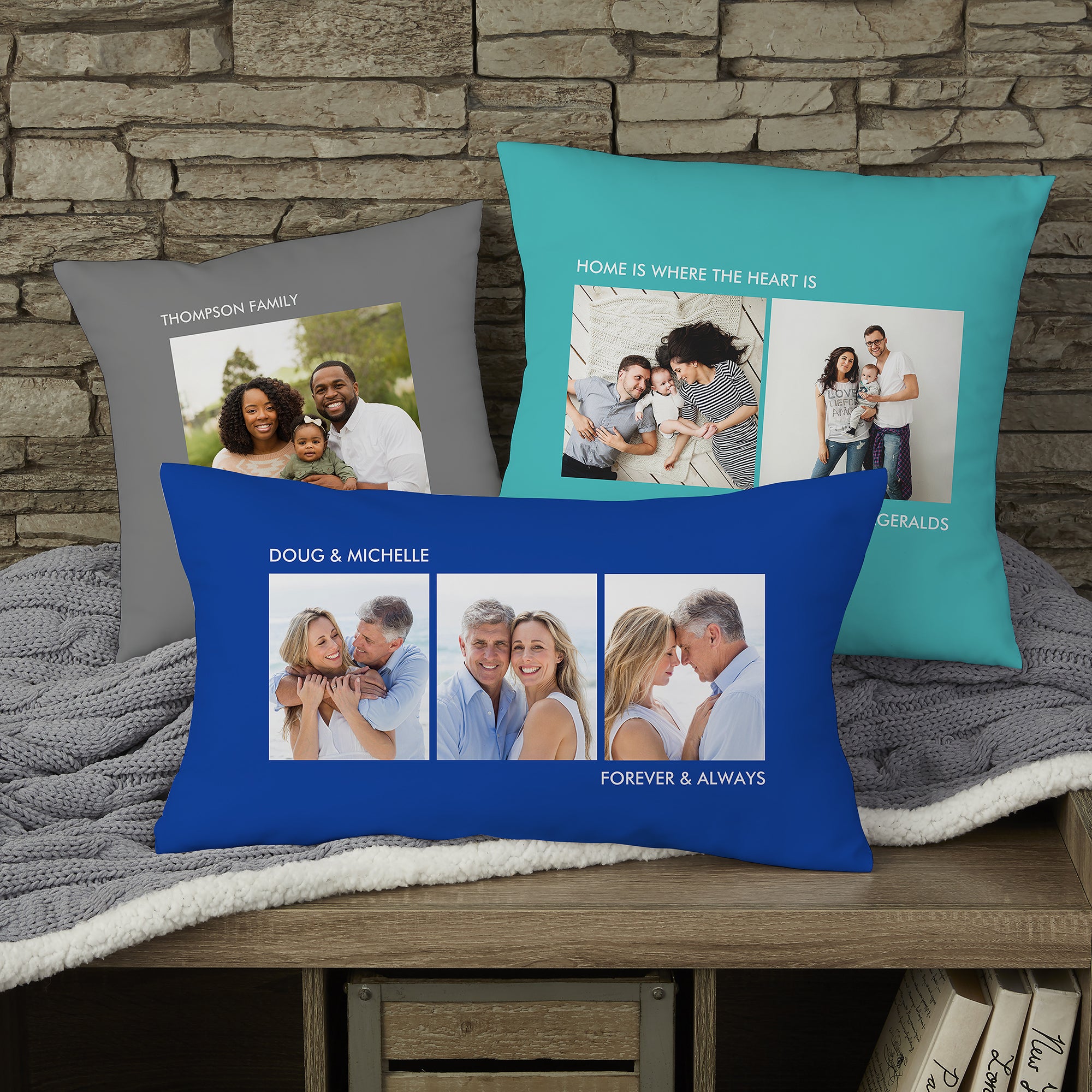 12552 - Picture Perfect Personalized Photo Pillow