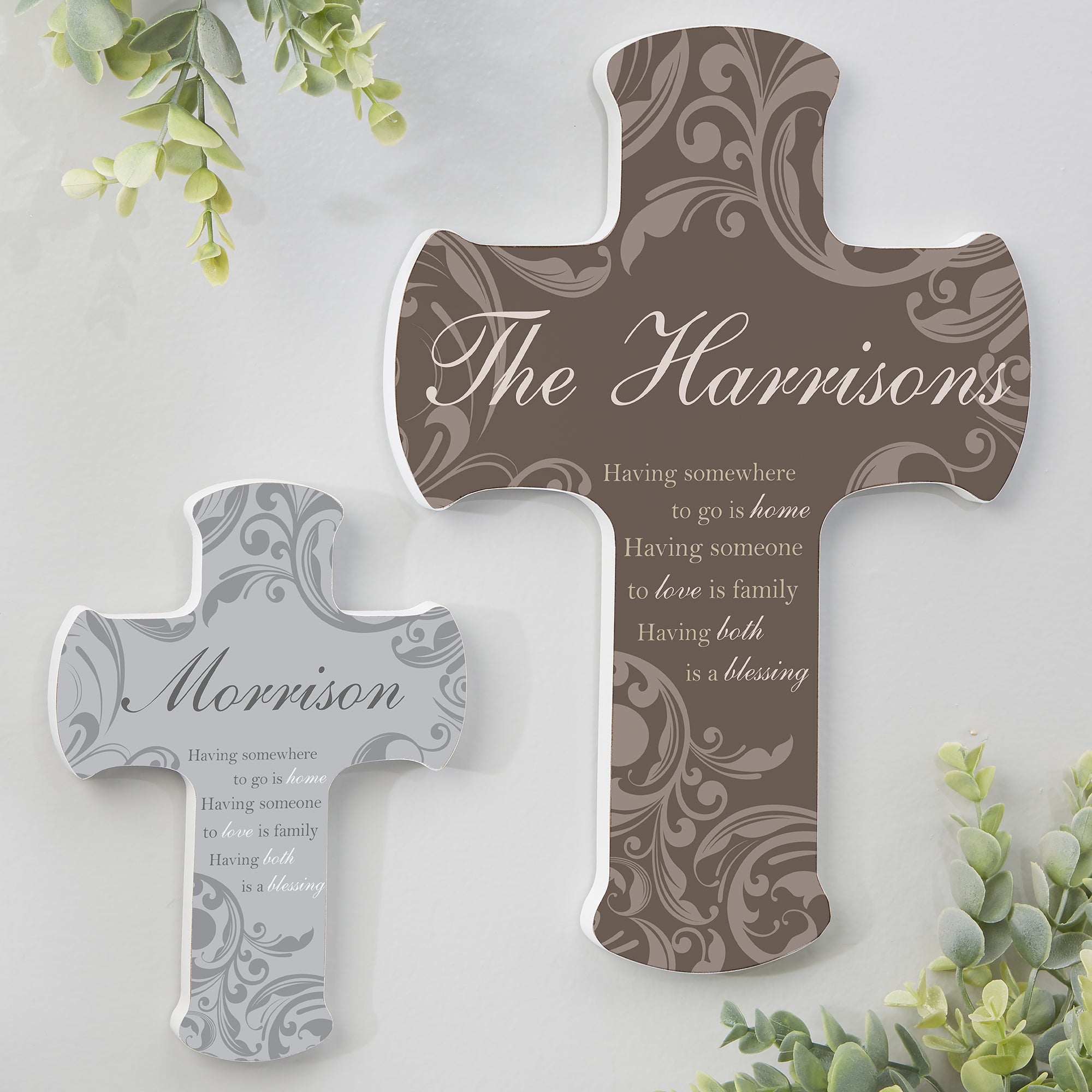 14873 - Family Blessings Personalized Cross