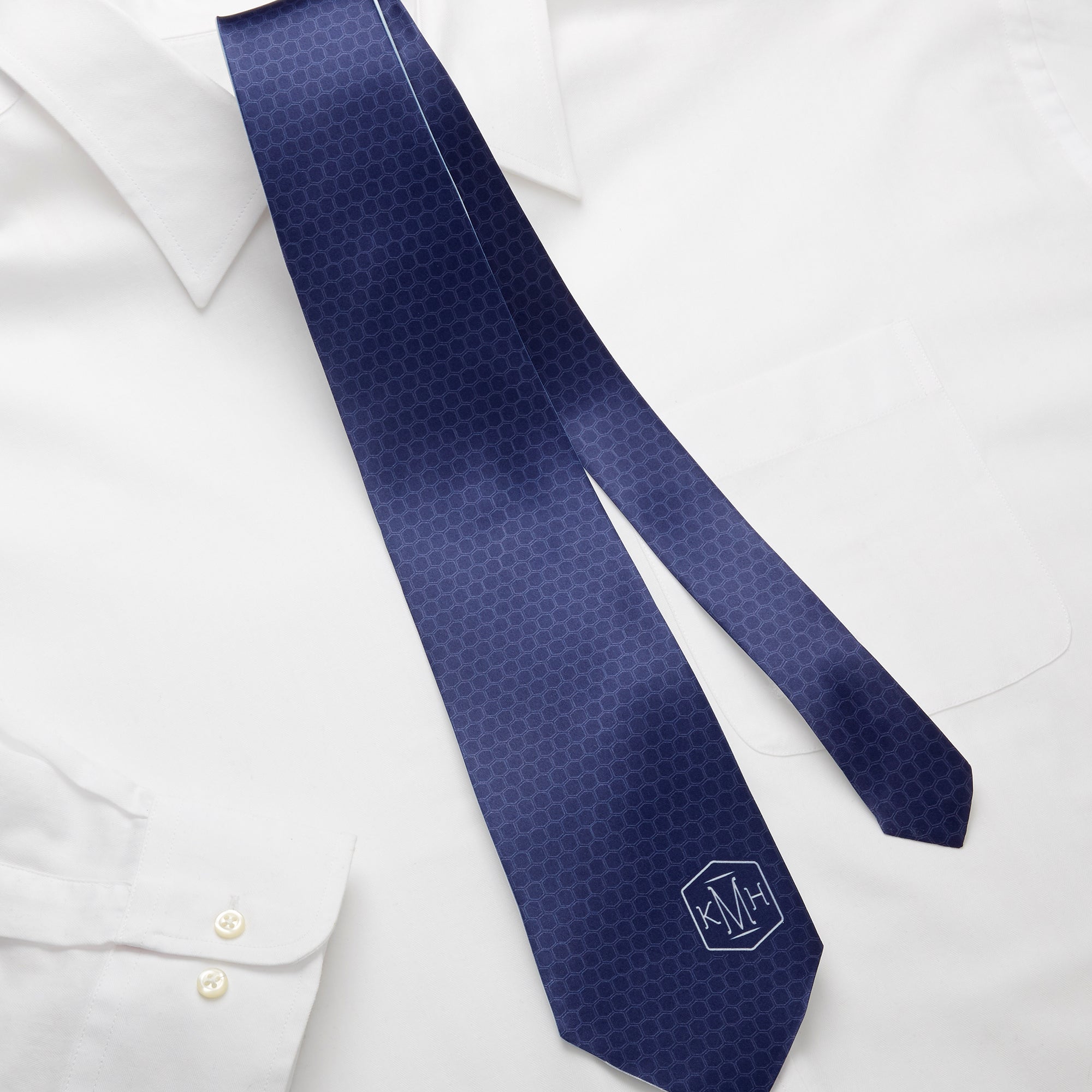 15486 - Monogram Personalized Men&#39;s Tie