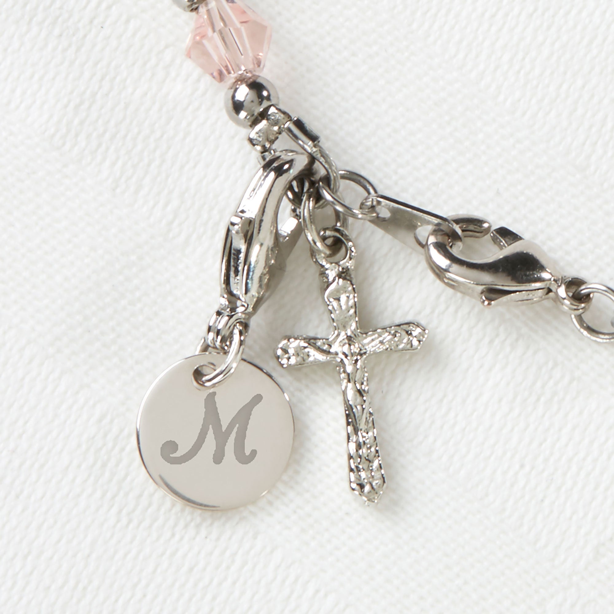 16896 - Faith, Hope & Love Child&#39;s Personalized Bracelet  