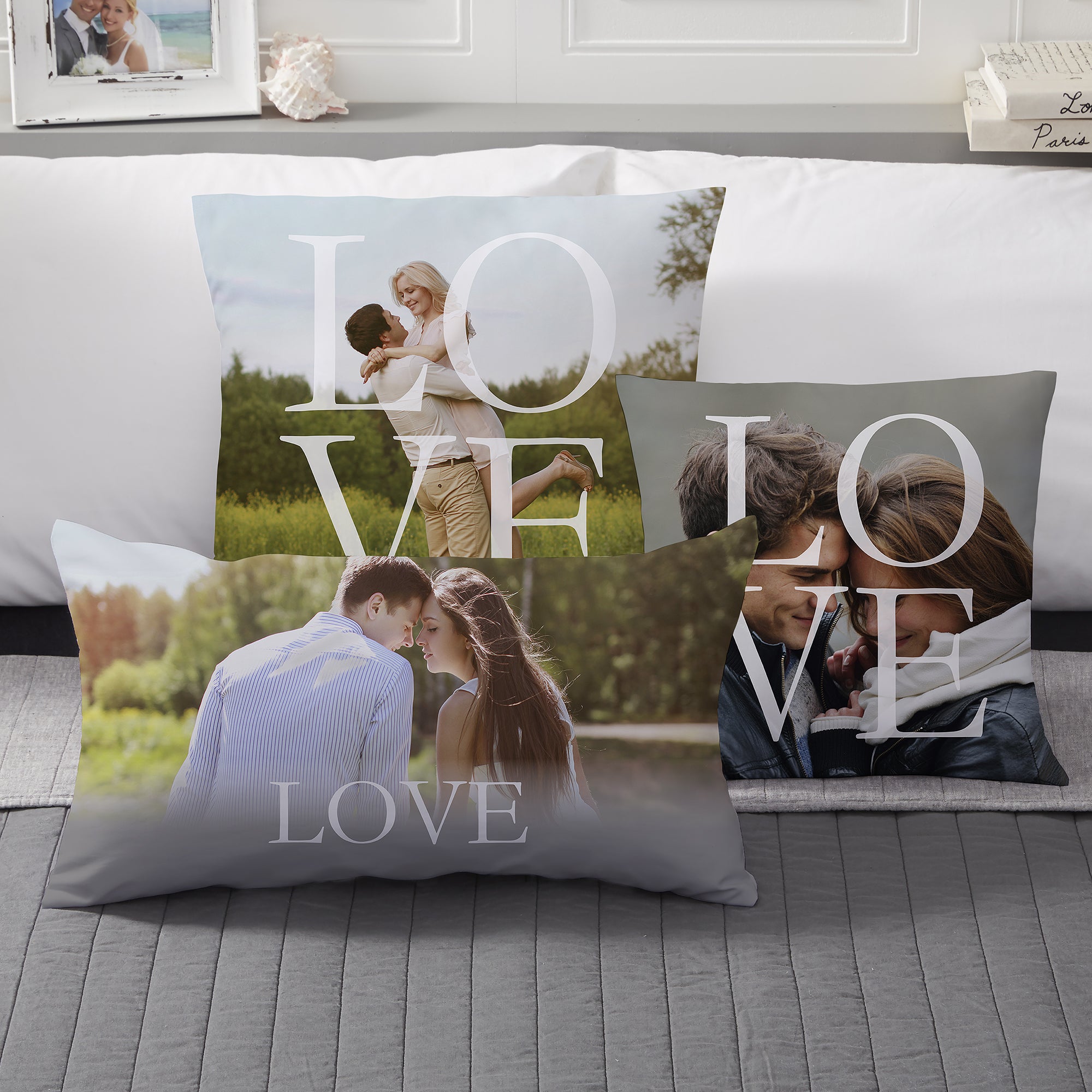 17515 - LOVE Personalized Throw Pillow