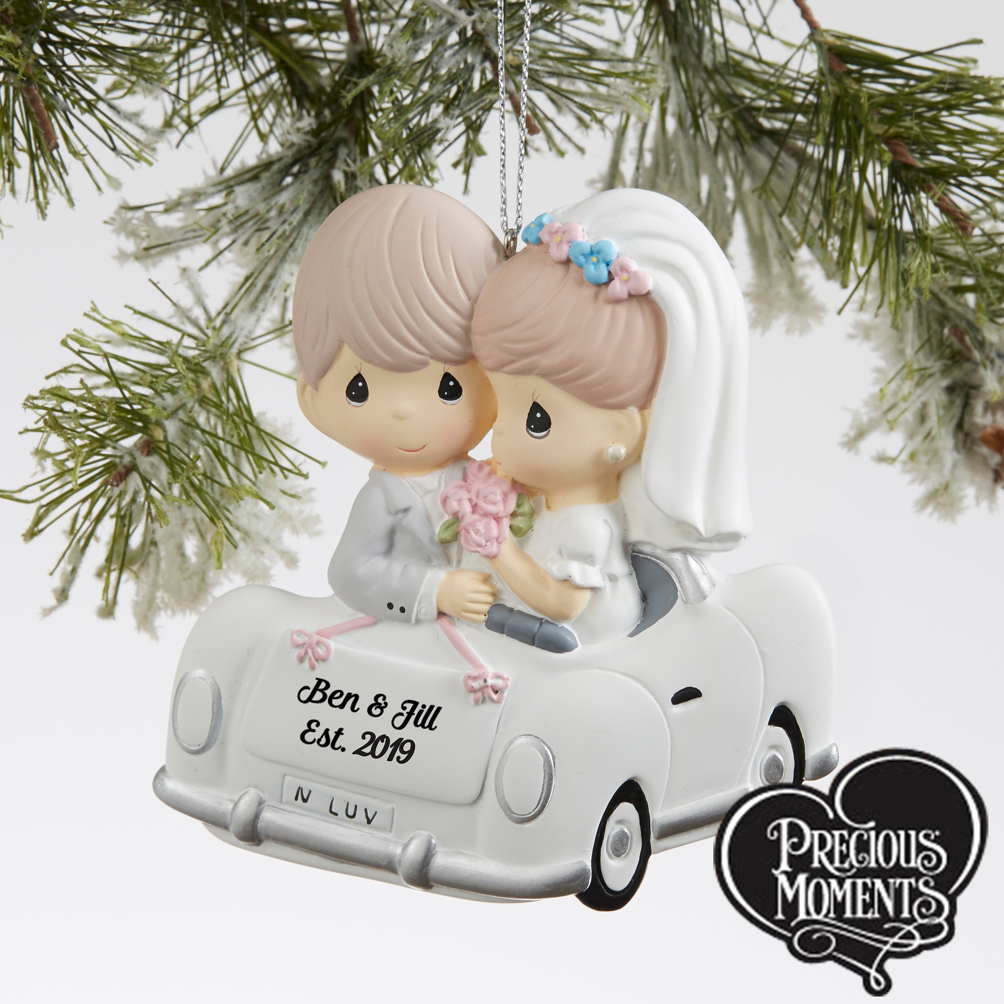 17817 - Wedding Car Precious Moments® Personalized Ornament