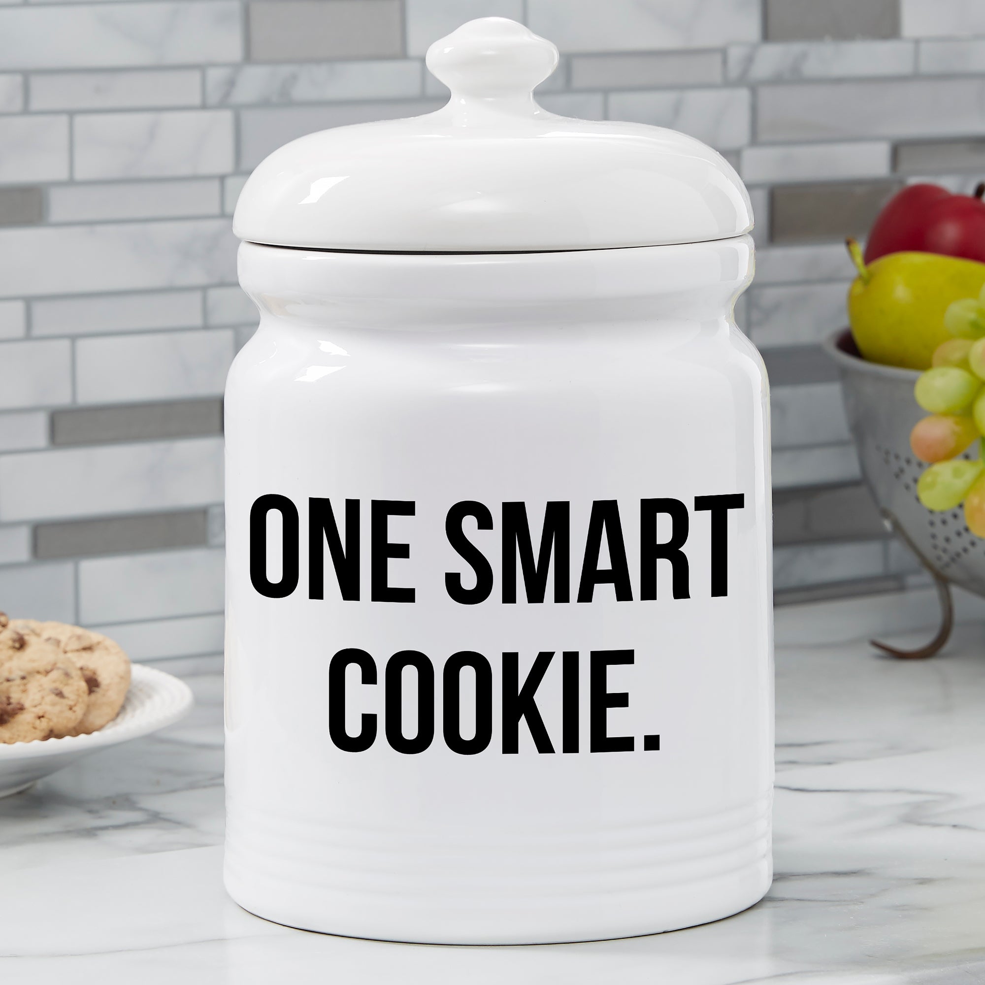 18638 - Kitchen Expressions Personalized Cookie Jar