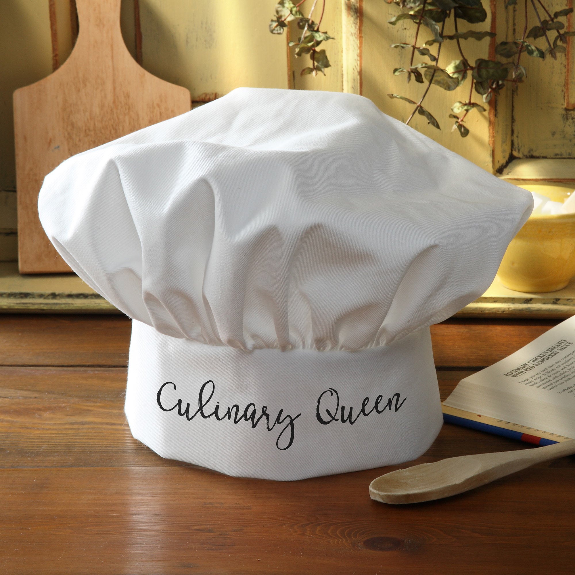 20138 - Kitchen Expressions Personalized Adult Chef Hat