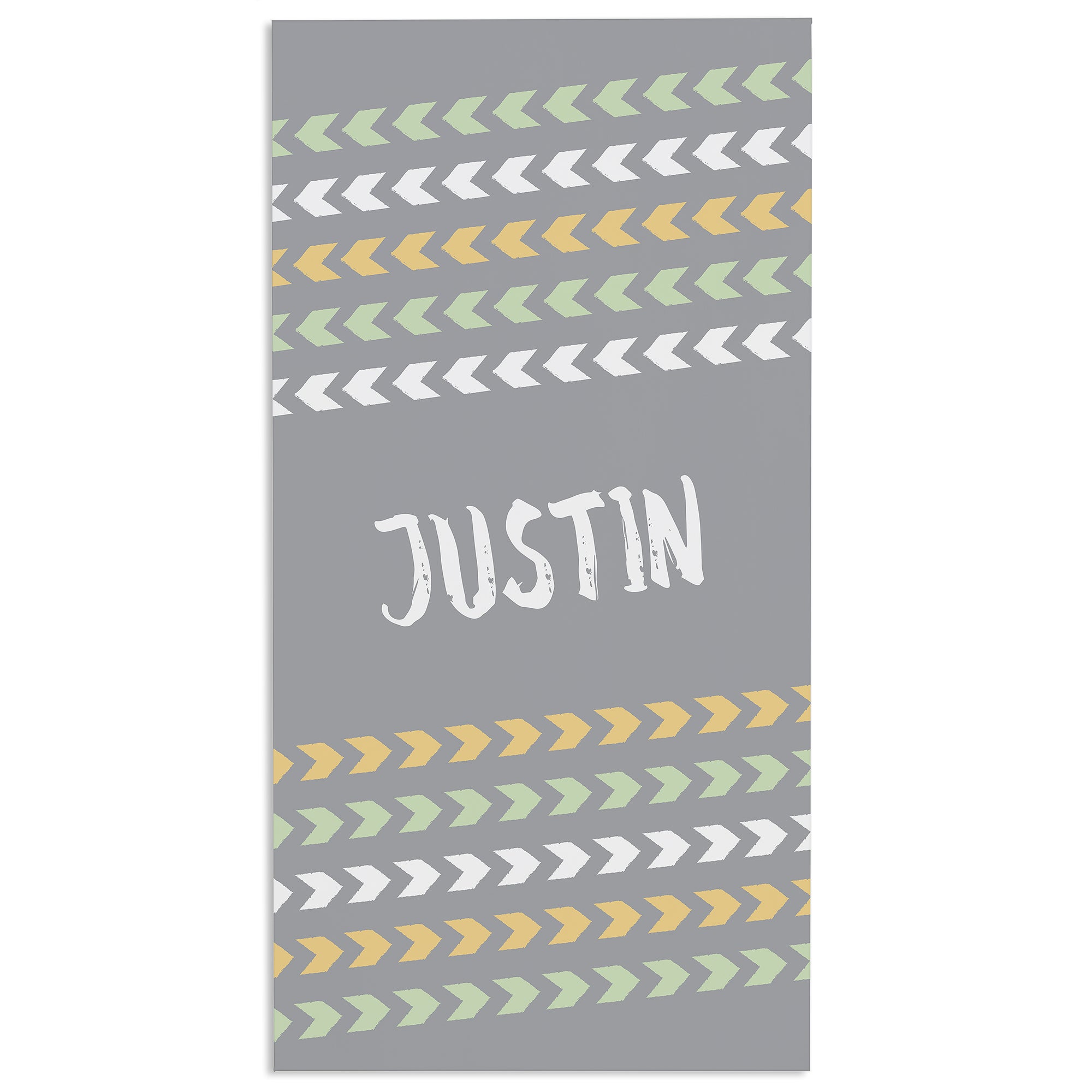 20152 - Tribal Inspired Name Personalized Beach Towel