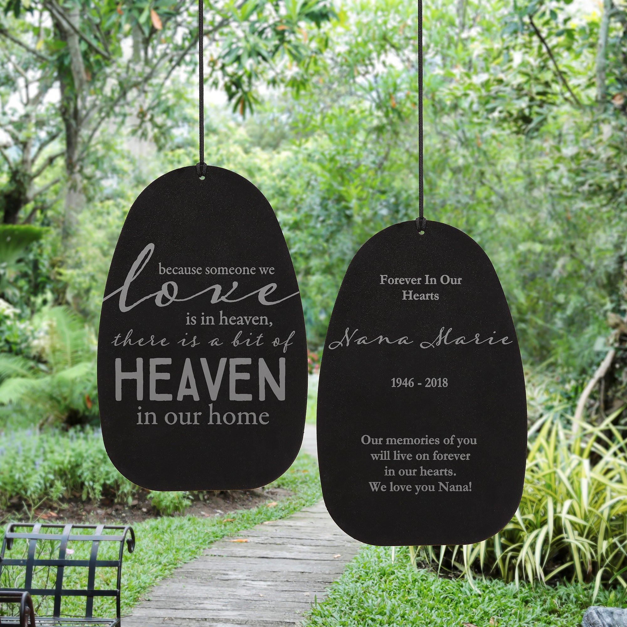 20176 - Heaven In Our Home Personalized Premium Wind Chimes