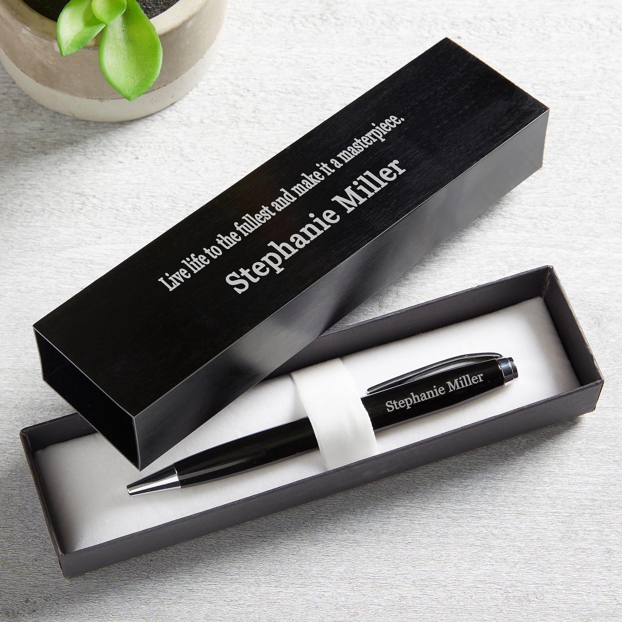 23329 - Inspirational Quotes Personalized Aluminum Pen Set