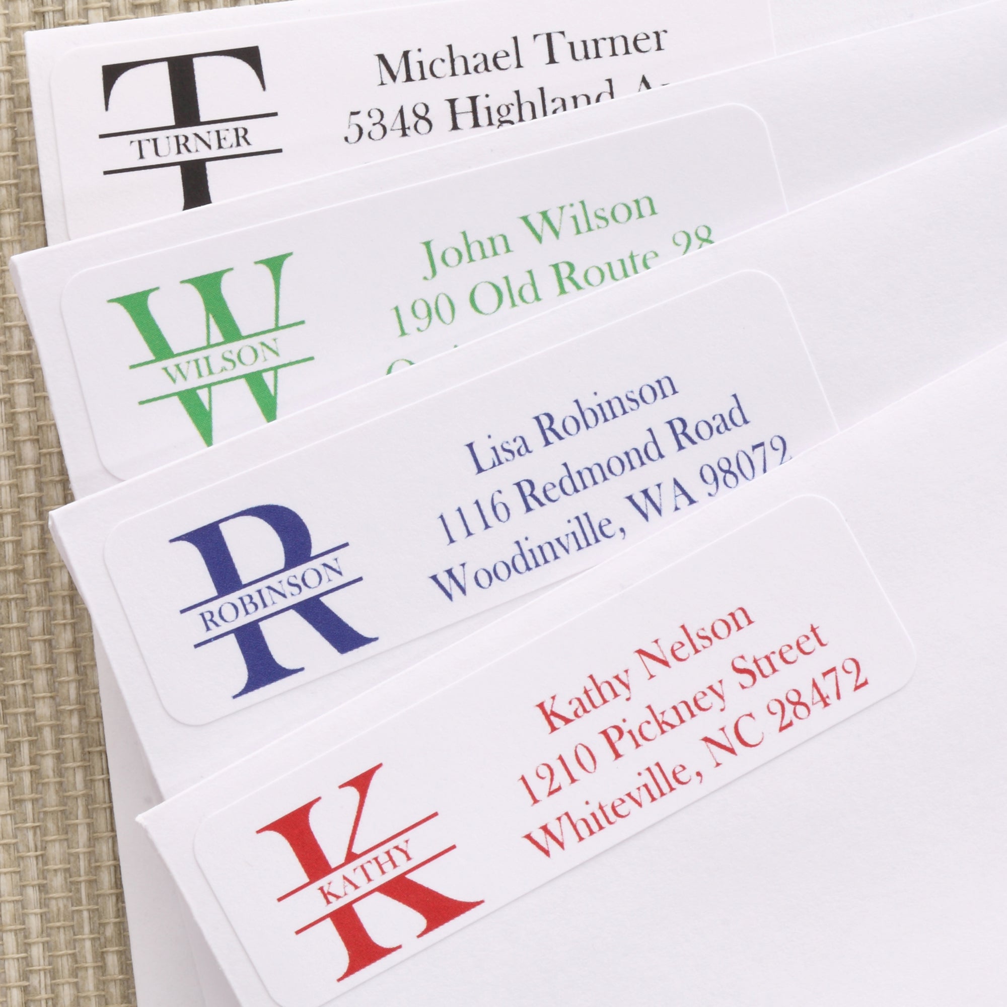 6901 - Namely Yours Return Address Labels