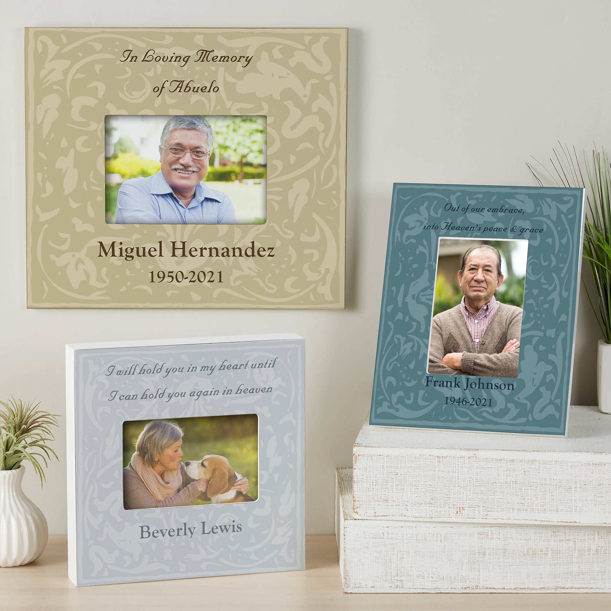 8203 Forever In Our Hearts Personalized Memorial Frame