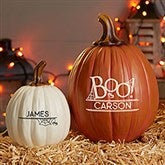 BOO! Personalized Pumpkins - Reusable Halloween Decoration - 21607