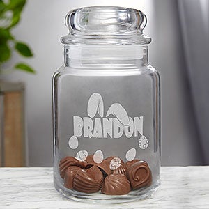 Ears To You Engraved Glass Treat Jar - 10090-N